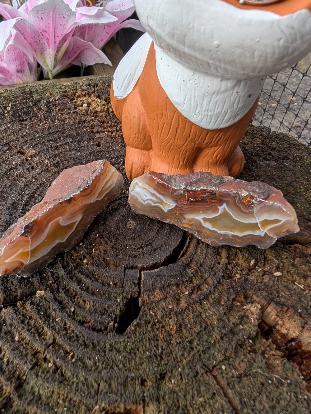 Morraccan agate Full Egg Rock